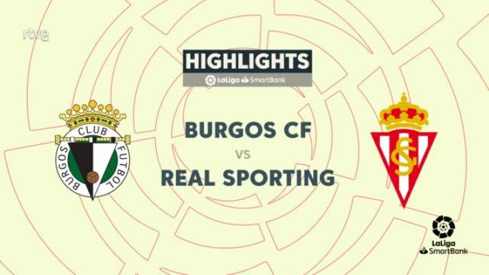 Resúmenes de LaLiga - Burgos - Sporting: resumen del partido de 32ª jornada