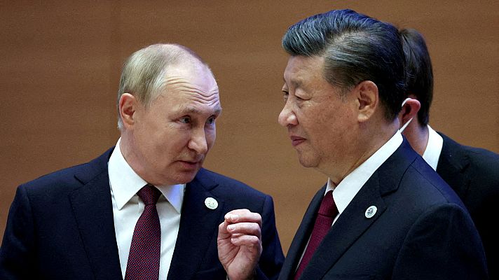 Telediario Fin de Semana - Xi Jinping viaja a Moscú, desde donde podría mediar para con la guerra en Ucrania