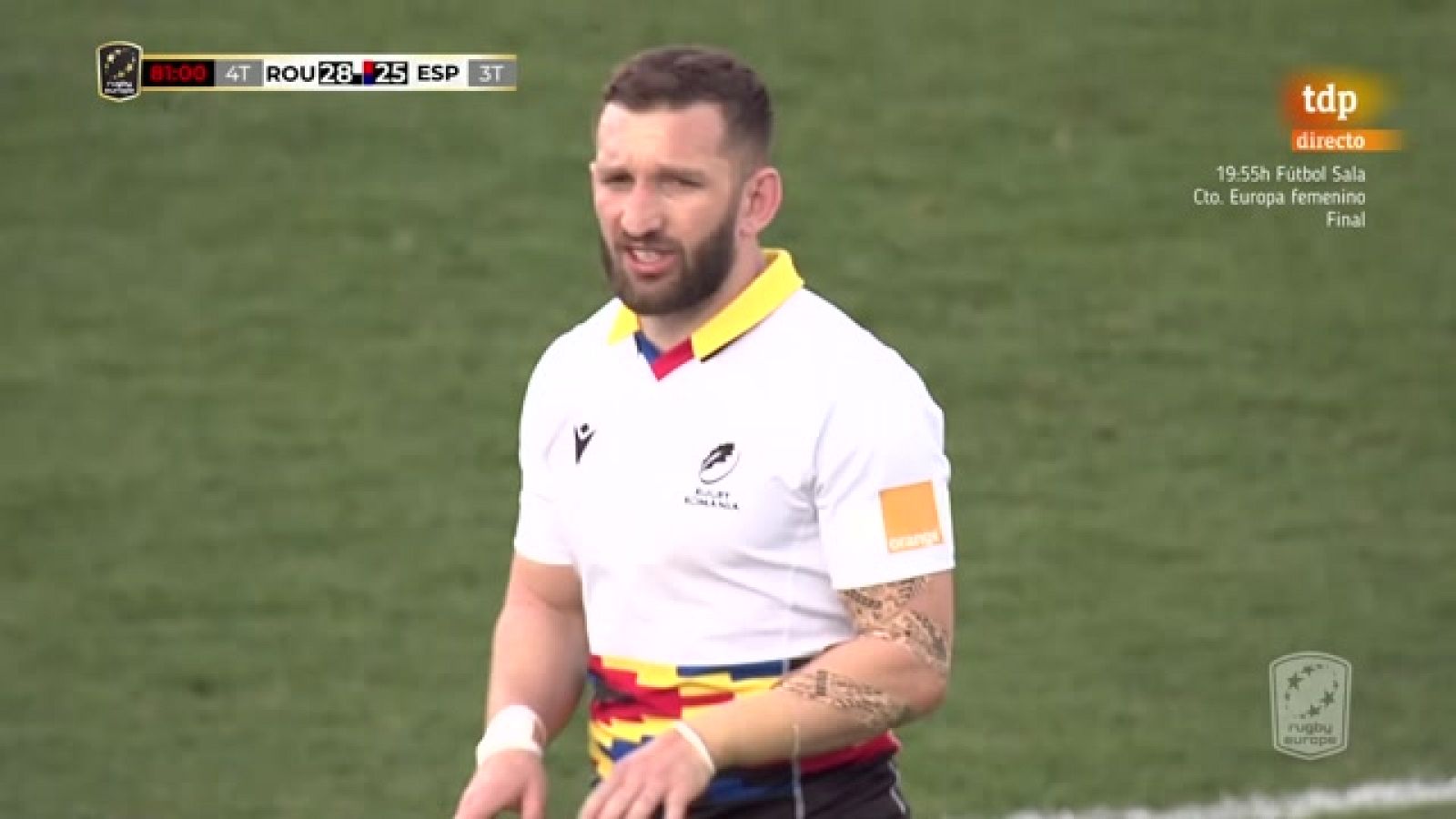 Rugby Campeonato de Europa | España pierde en el partido por el tercer puesto