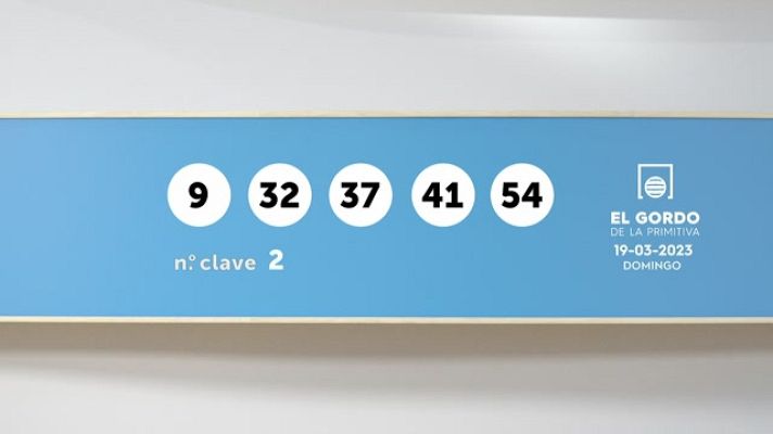 SELAE - Sorteo de la Lotería Gordo de la Primitiva del 19/03/2023