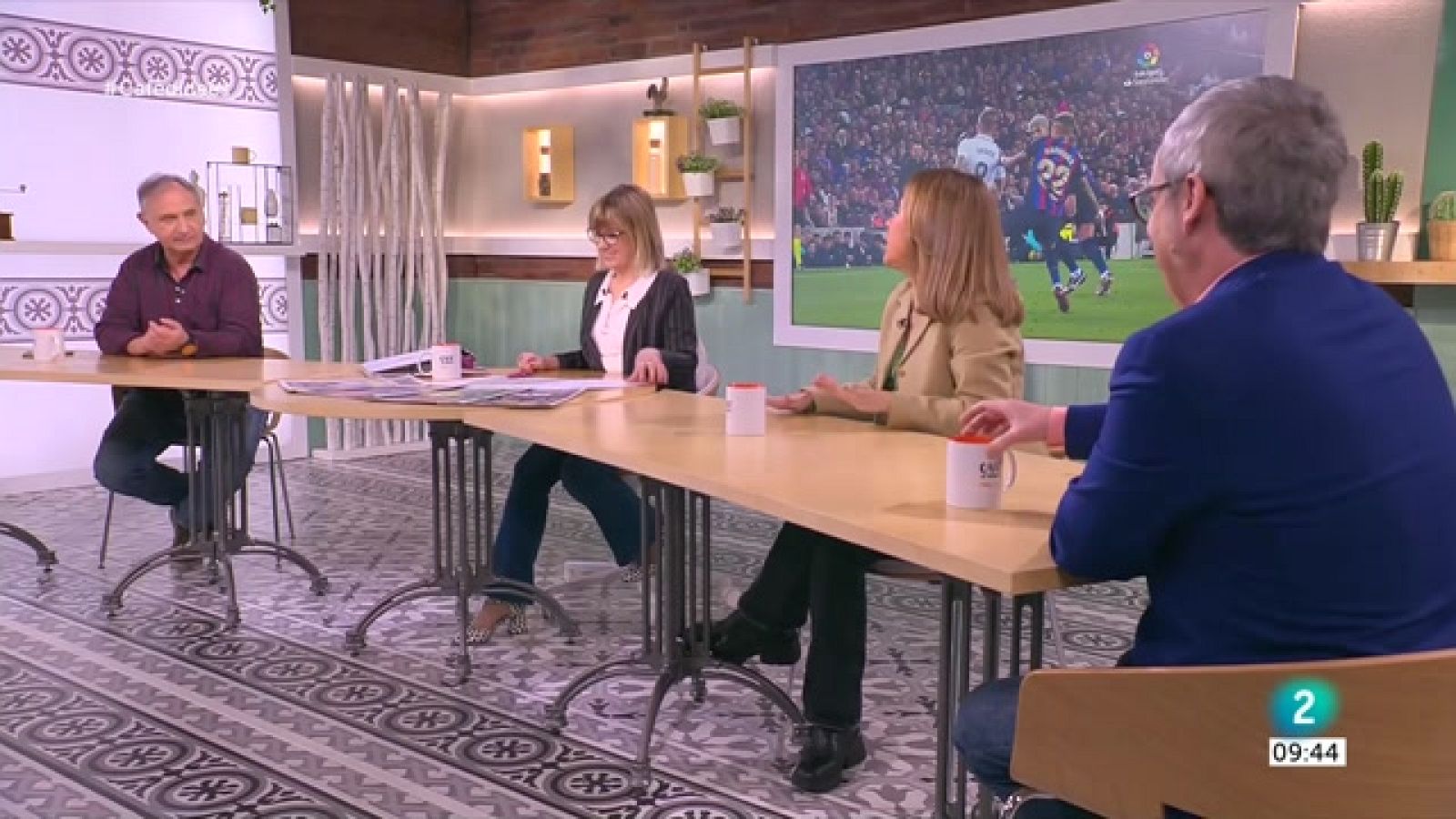 Míriam Nogueras, Anna Bosch i Xavier Rius Sant