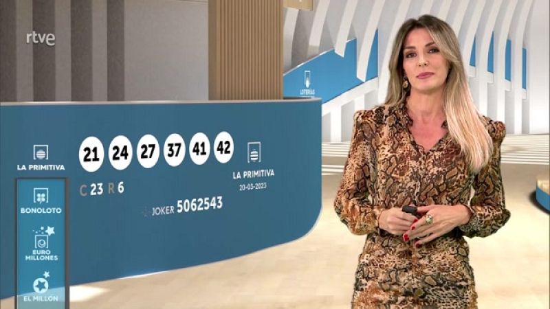 Sorteo de la Bonoloto y Primitiva del 20/03/2023