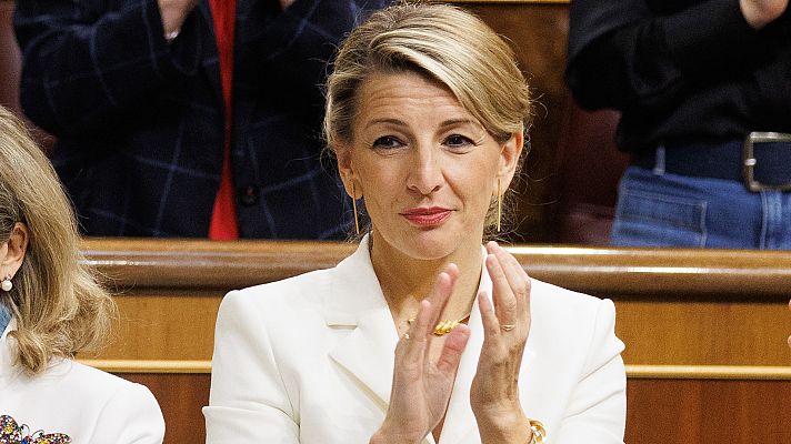 Informativo 24h - Yolanda Díaz, a Tamames: "Está deteriorando la democracia con una moción destructiva"