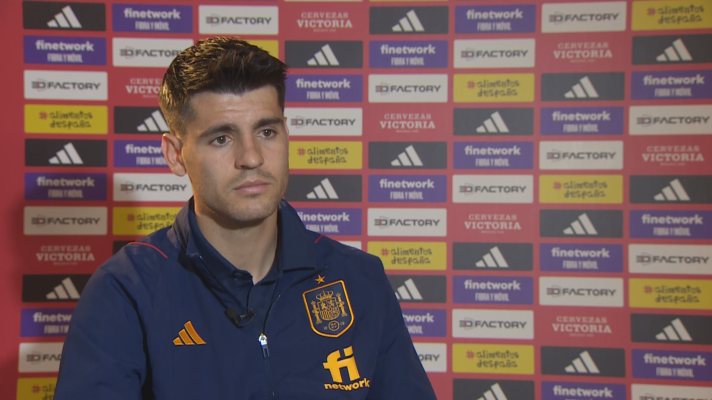 Fútbol - Álvaro Morata, a RTVE: "No tengo que decir nada a Gavi, lo necesitamos en su justa medida"