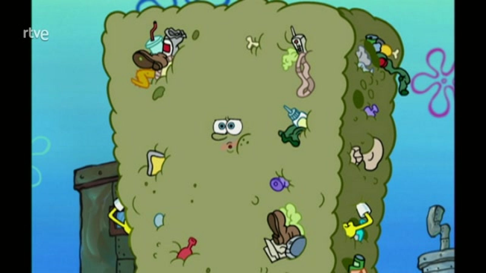 Mantén limpio Fondo de Bikini - Bob Esponja | Ver