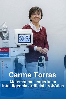 Carme Torras, matemàtica i experta en intel·ligència artificial i robòtica