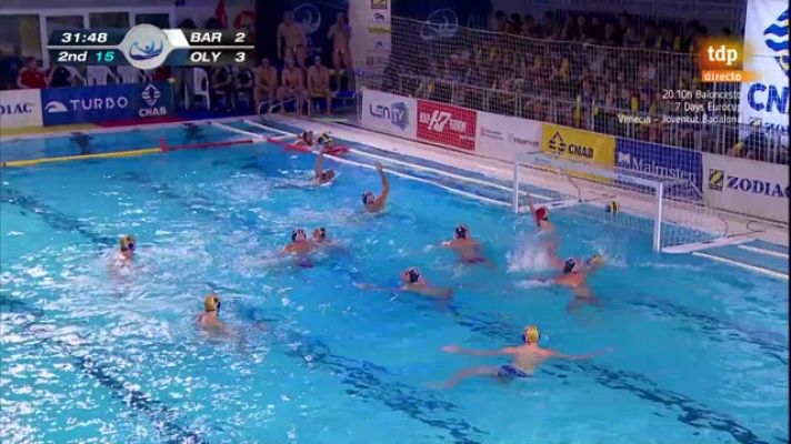 Waterpolo - El recital ofensivo del Barceloneta que le mantiene líder de su grupo en la Champions League