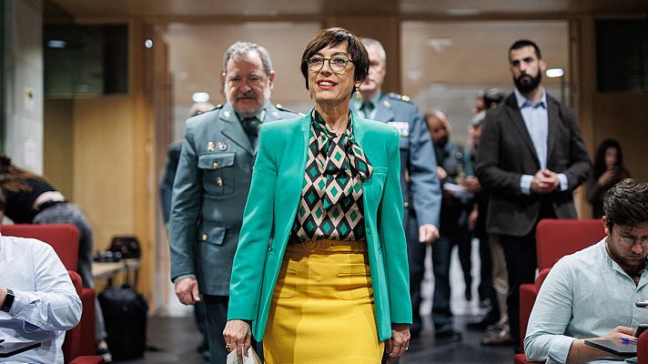 Telediario 2 - María Gámez dimite como directora de la Guardia Civil
