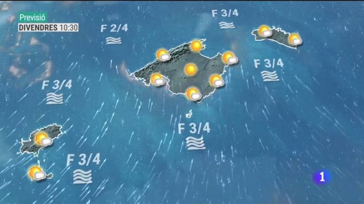 Informatiu Balear - El temps a les Illes Balears - 23/03/23