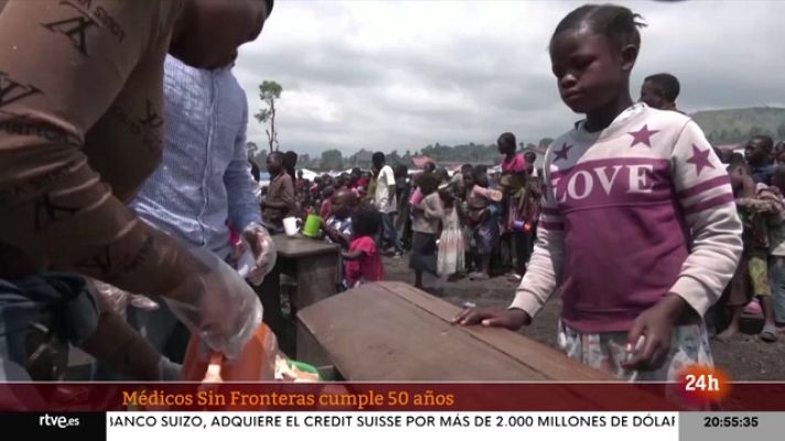 Parlamento - Médicos Sin Fronteras cumple 50 años