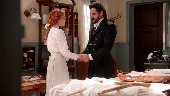 La promesa - Leonor se despide de Mauro: se marcha a París