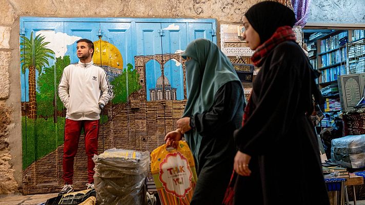 Telediario 2 - La tensión entre Israel y Palestina crece en pleno Ramadán