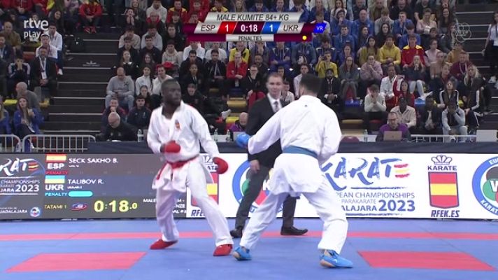  - Babacar Seck logra el bronce europeo en Kumite +84 kilos