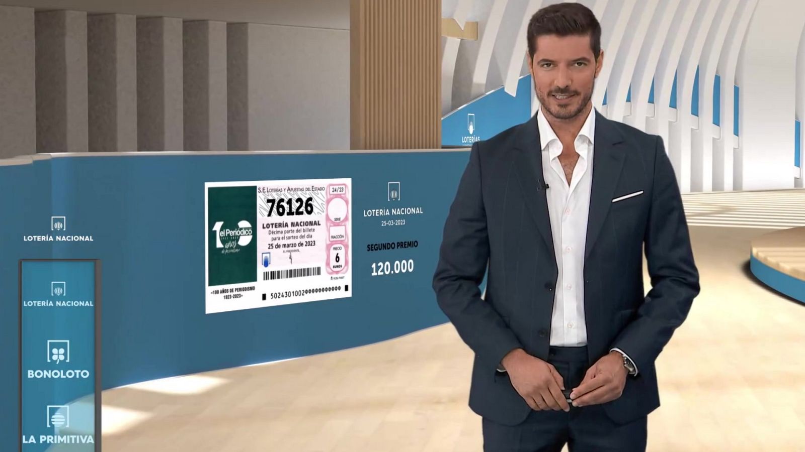 Sorteo de la Lotería Nacional del 25/03/2023 - ver ahora