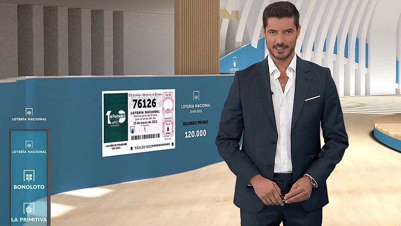 Sorteo de la Lotería Nacional del 25/03/2023 - ver ahora