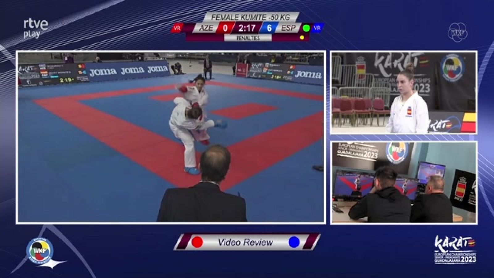 Nadia Gómez, bronce europeo de kárate en kumite de -50kg - Kárate | Ver