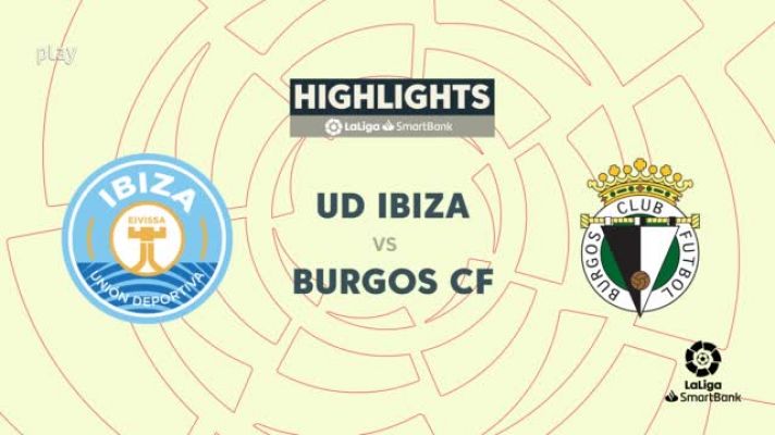 Resúmenes de LaLiga - Ibiza - Burgos: resumen del partido, 33ª jornada