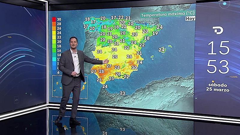 Cielos nubosos y precipitaciones débiles en Galicia y el oeste de Asturias - ver ahora