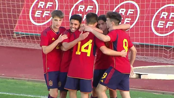 Fútbol - Clasificación Europeo SUB-19 Masculino. España - Luxemburgo