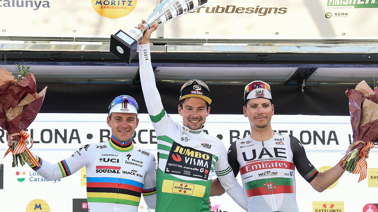 Volta a Catalunya 2023 | Resumen etapa 7: Evenepoel se impone en Montjuïc y Roglic gana la Volta - ver ahora