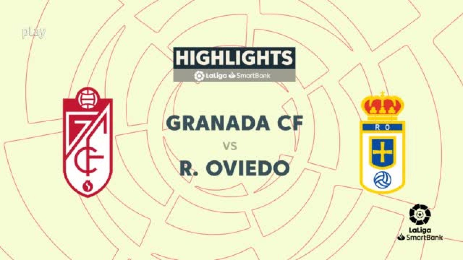 Granada - Oviedo: resumen del partido, 33ª jornada. Ver en RTVE Play