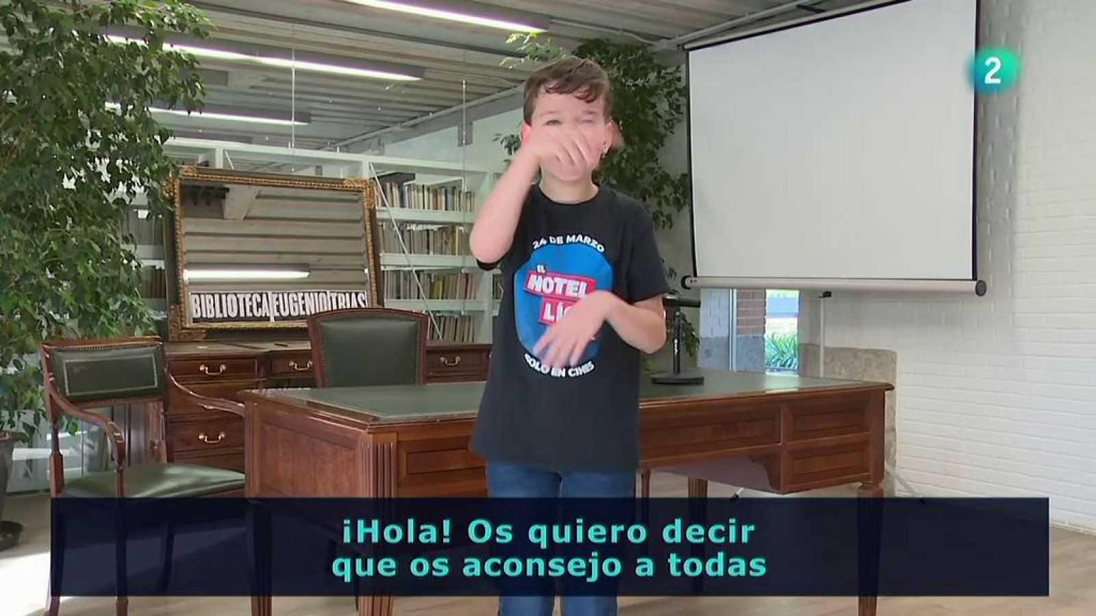 En Lengua de Signos - Pablo, un actor sordo en "El hotel de los líos" - ver ahora