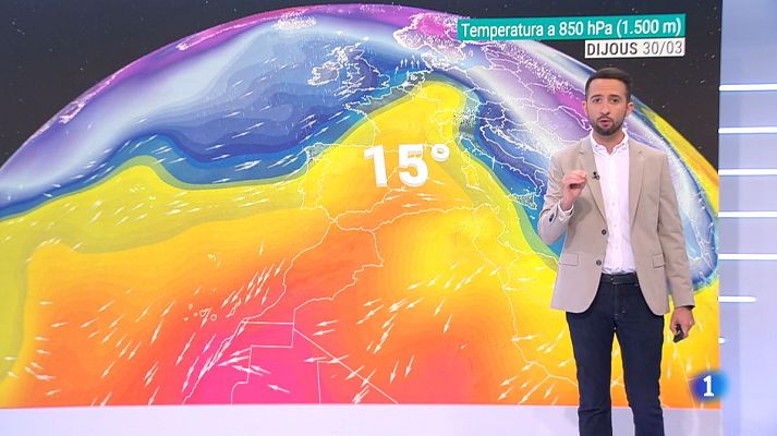 El temps - Refrescada, menys vent i nova calorada a la vista