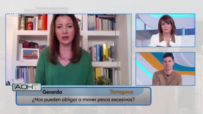 Aquí hay trabajo - ¿Cuál es el límite de peso que debo mover en mi trabajo?