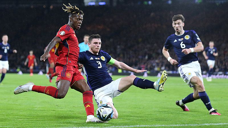 Fútbol - Selección Absoluta masculina. Clasificatorios Eurocopa 2024: Escocia - España