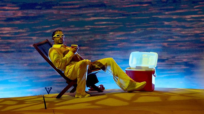 Telediario 1 - El 'Spanglish' llega al Congreso de la lengua de Cádiz gracias a Bad Bunny