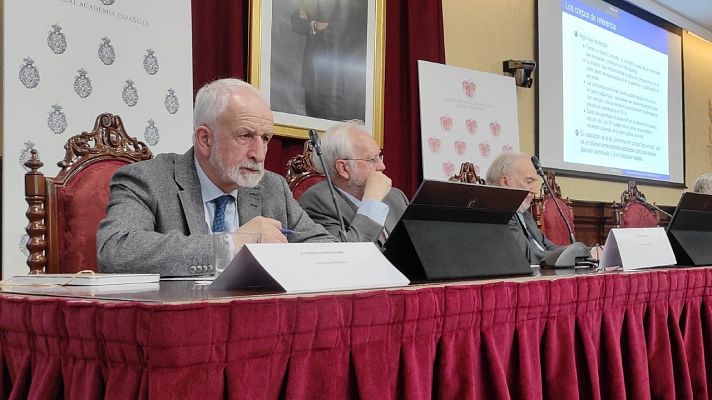 Telediario 2 - Presentación del nuevo Diccionario panhispánico de dudas reabre el debate de la tilde en 'sólo'