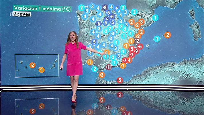 El tiempo - Nubosidad en aumento en Galicia, con lluvias débiles en la segunda mitad del día, sobre todo en el oeste