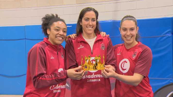 Baloncesto en RTVE - Vega Gimeno, capitana de Casademont Zaragoza: "LLegamos en un buen momento"