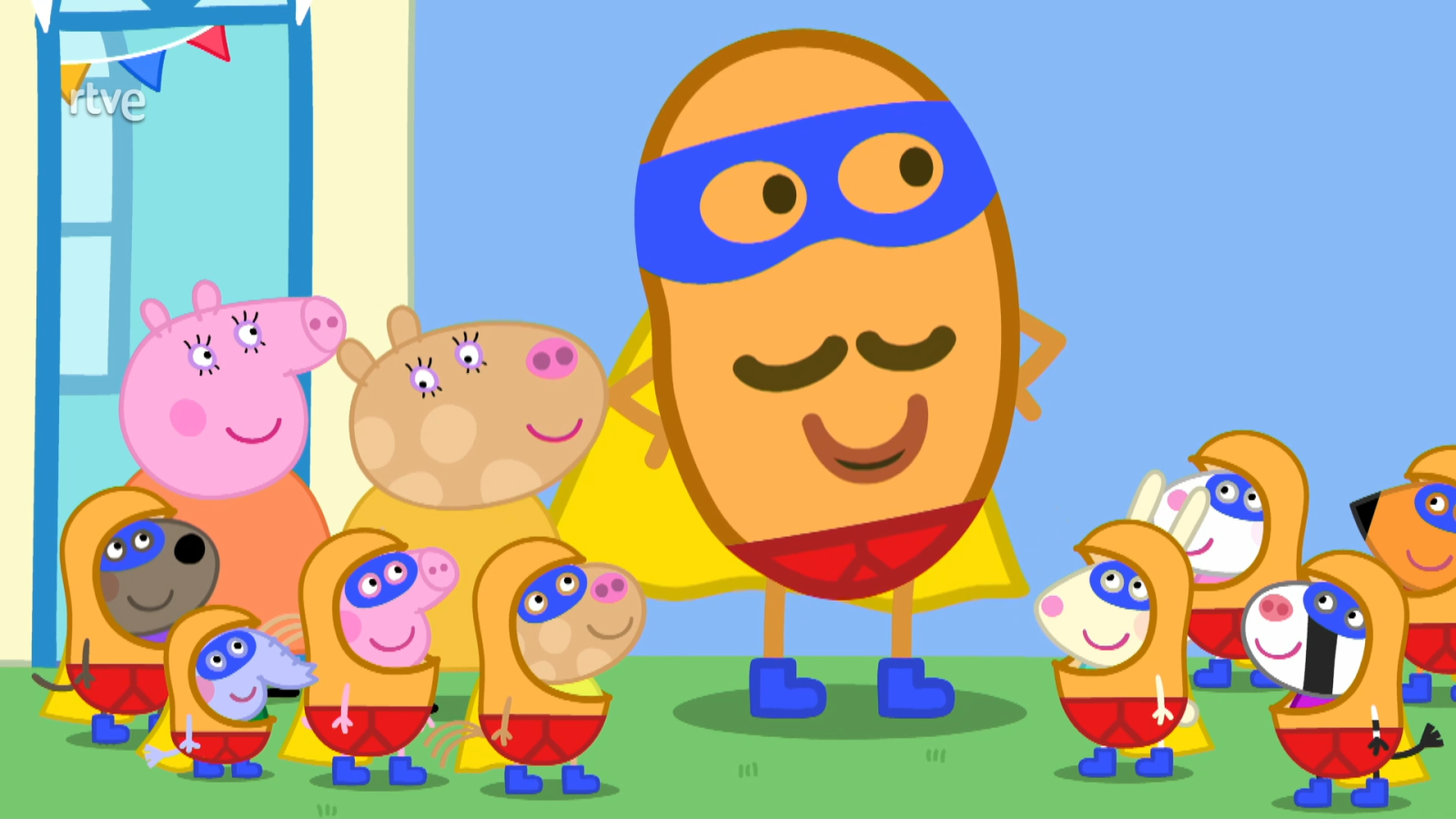 Fiesta de superheroes - Peppa Pig | Ver