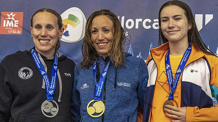 Natación - Jessica Vall logra retener el título nacional de 100 braza