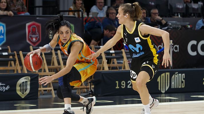 Baloncesto en RTVE - Un Valencia Basket enrrachado en el último cuarto se convierte en el primer semifinalista de la Copa de la Reina