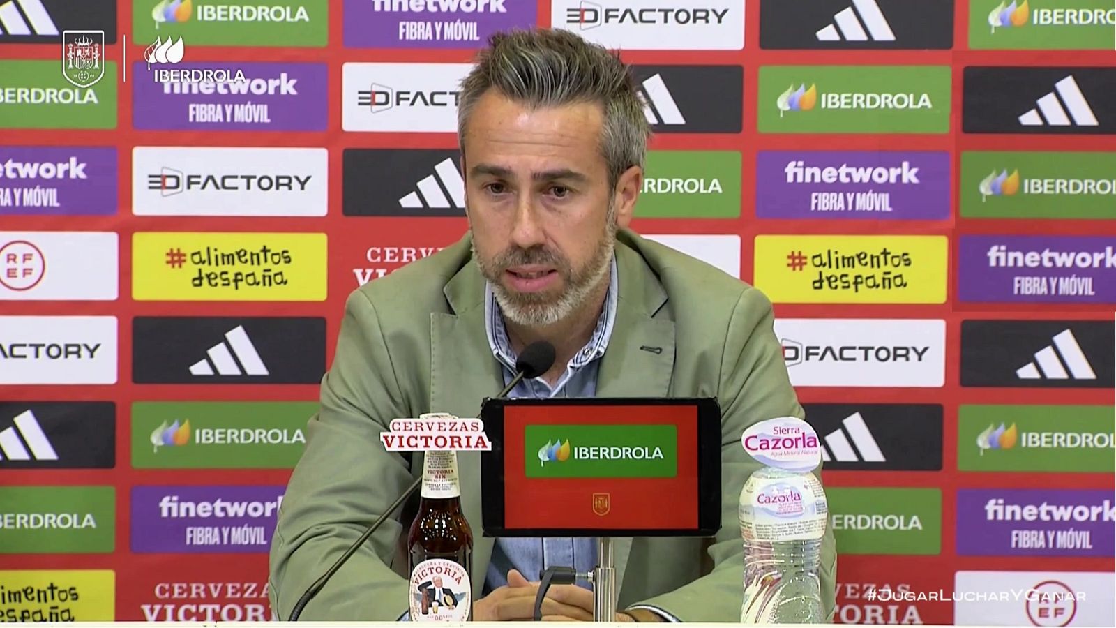 Fútbol - Rueda de prensa: Convocatoria Jorge Vilda, Seleccionador nacional femenino - ver ahora