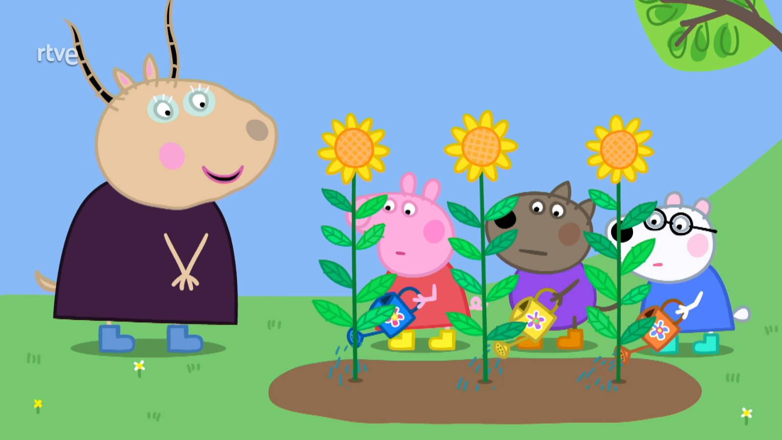 El huerto de la guardería - Peppa Pig | Ver