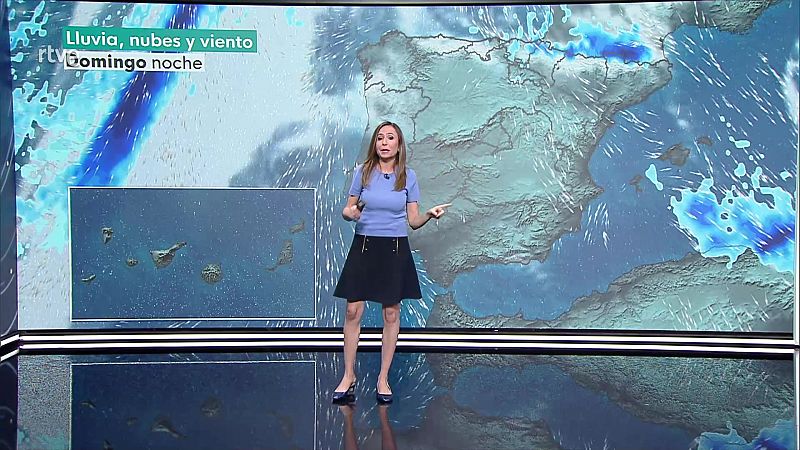 Intervalos de viento fuerte en la costa noroeste de Galicia, litoral Cantábrico y Canarias - ver ahora