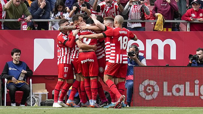 Resúmenes de LaLiga - Girona - Espanyol: resumen del partido de la 27ª jornada de la Liga