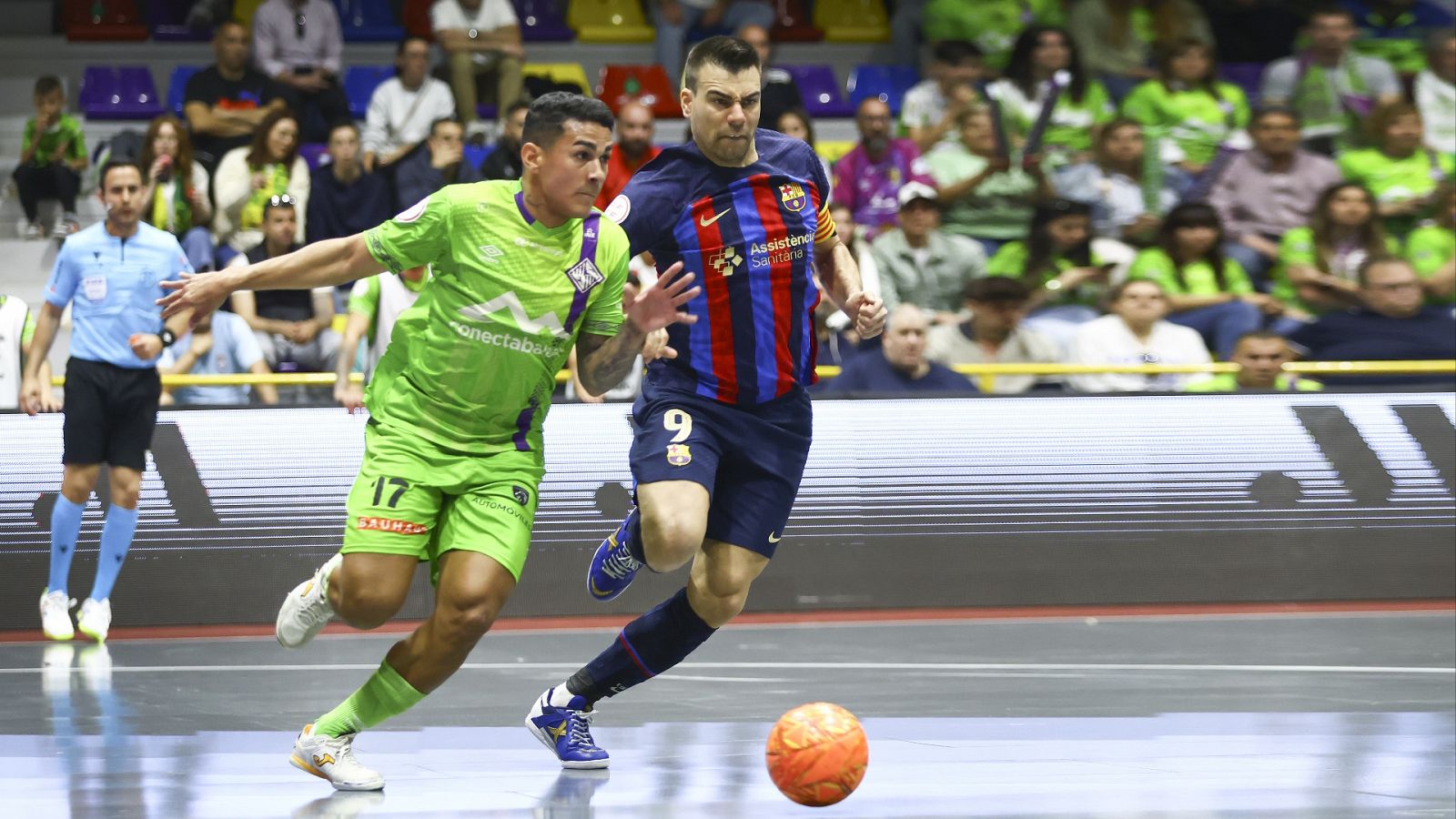 Fútbol Sala - Copa del Rey 2ª Semifinal: Mallorca Palma Futsal - Barça - ver ahora