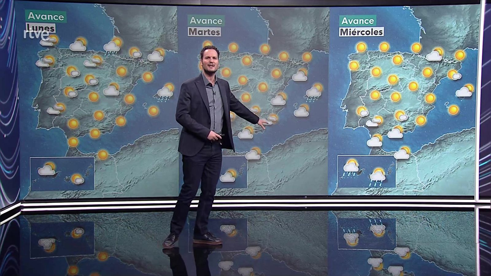 Temperaturas en descenso, salvo en el cuadrante suroeste peninsular, donde permanecerán con pocos cambios - ver ahora