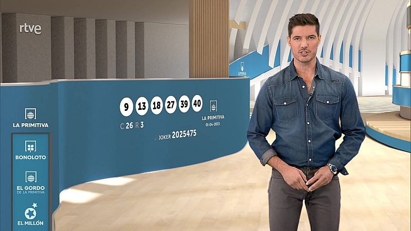 Sorteo de la Bonoloto y Primitiva del 01/04/2023