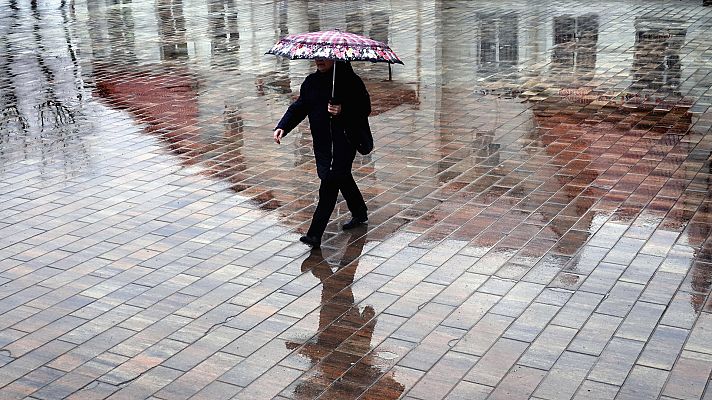 El tiempo - Caída de las temperaturas, con nieve y lluvia en el norte