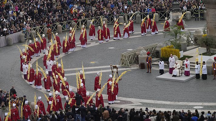 El día del Señor - Domingo de Ramos, Basílica de San Pedro (Roma)