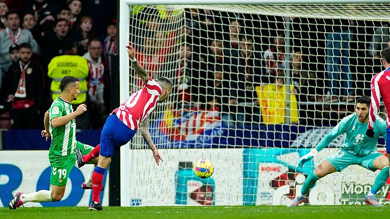 Atlético - Betis: resumen del partido de la 27ª jornada de la Liga - ver en RTVE Play