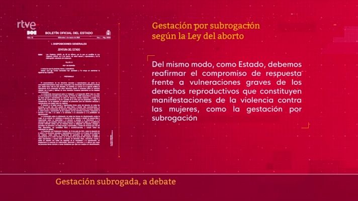 Parlamento - Se abre el debate de la gestación subrogada