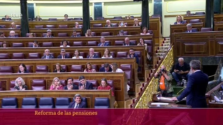Parlamento - Sigue la reforma de las pensiones