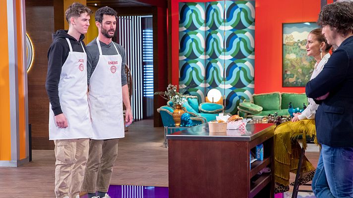 MasterChef - Alex y Eneko, como hermanos en MasterChef