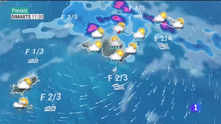 Informatiu Balear - El temps a les Illes Balears - 03/04/23